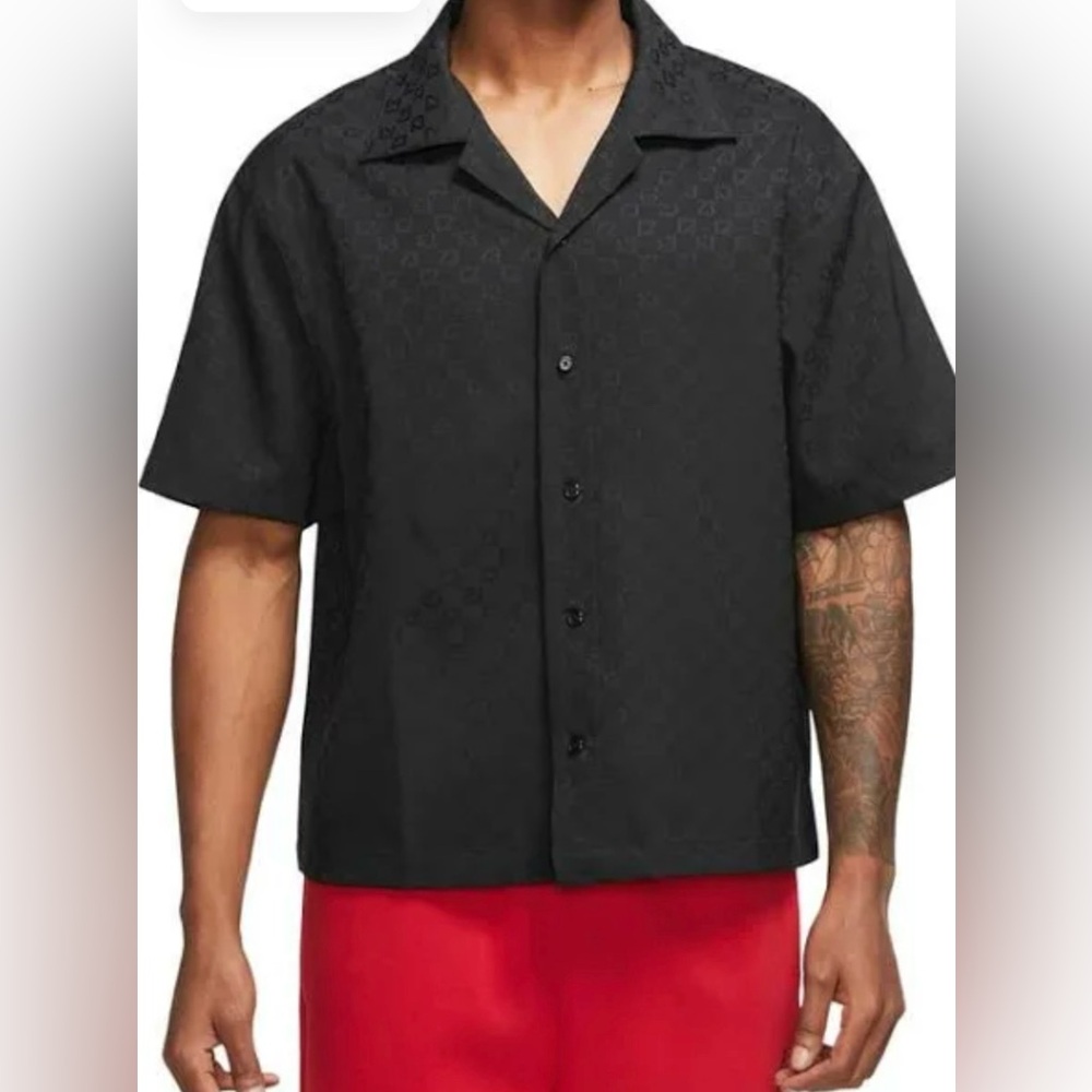 Jordan Essentials 23 Monogram Full Button Casual … - image 1